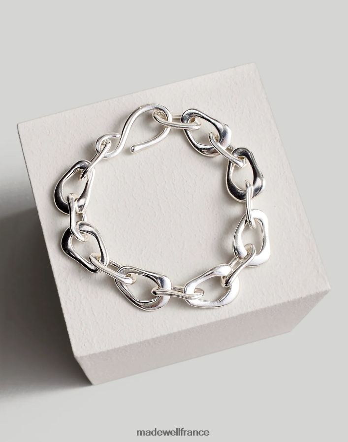 bijoux fr Madewell femmes la collection bracelet à grosse chaîne argent sterling DX8828825