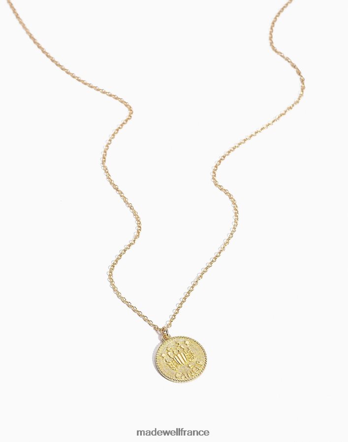accessoires fr Madewell femmes Katie Dean bijoux collier zodiaque cancer or DX88281492