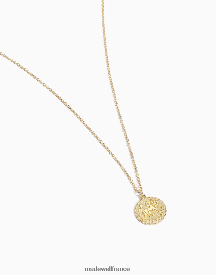 accessoires fr Madewell femmes Katie Dean bijoux collier zodiaque sagittaire or DX88281496