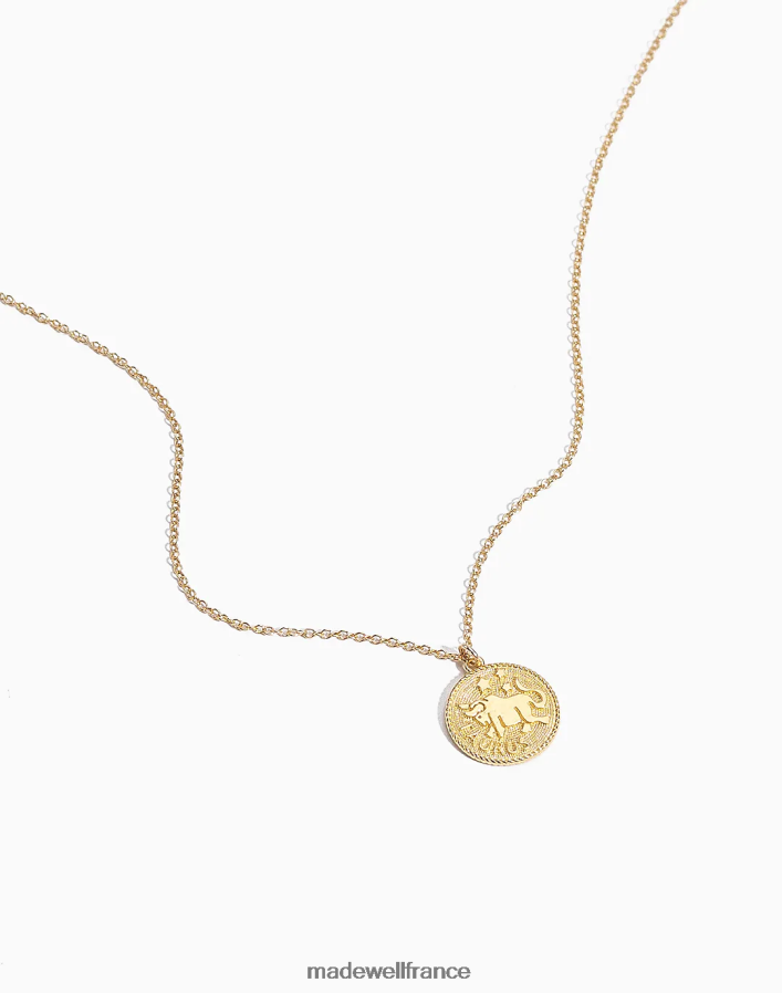 accessoires fr Madewell femmes Katie Dean bijoux collier zodiaque taureau or DX88281490