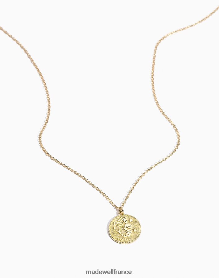 accessoires fr Madewell femmes Katie Dean bijoux collier zodiaque vierge or DX88281497