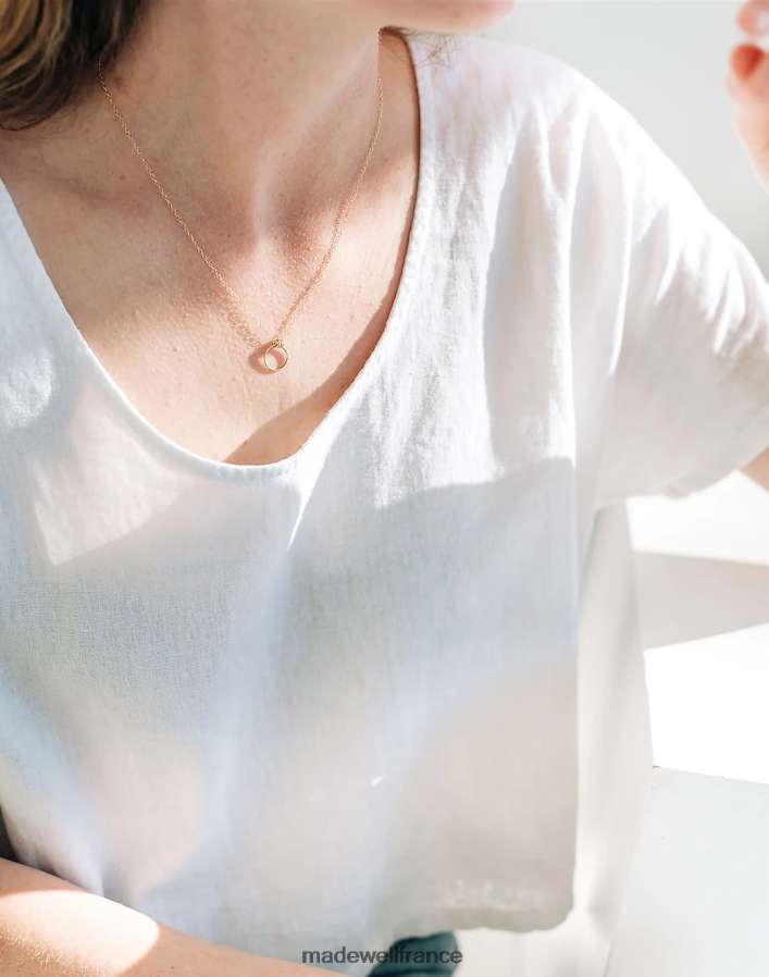 accessoires fr Madewell femmes Sheena Marshall bijoux collier Kensing or DX88281443