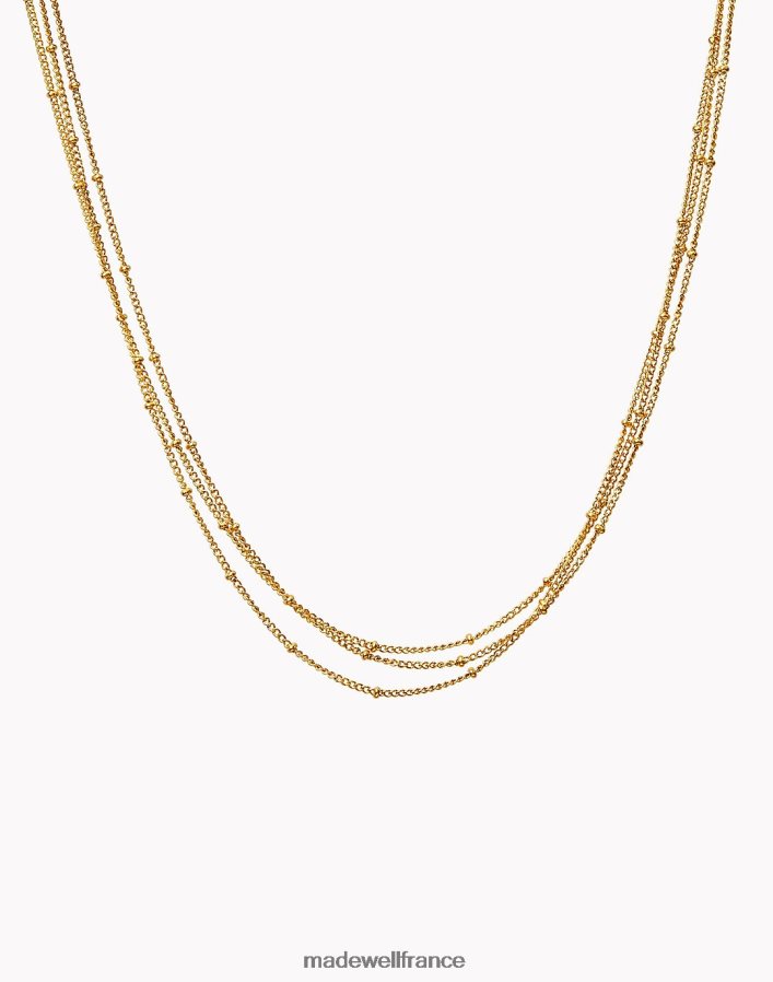 accessoires fr Madewell femmes collier ras du cou olive tseatjewelry or DX88282362