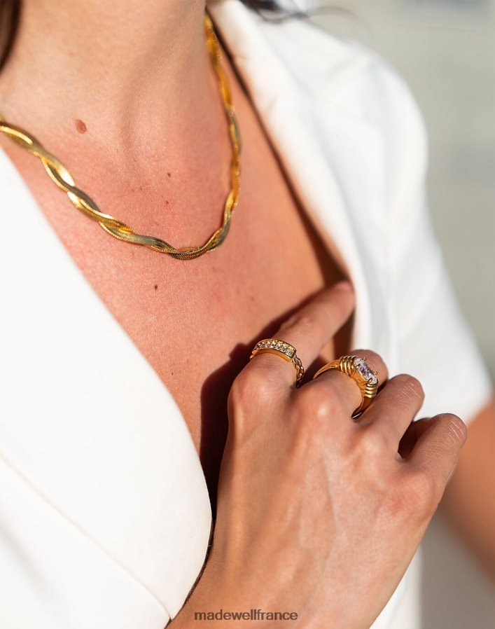 accessoires fr Madewell femmes collier torsadé tseatjewelry or DX88282358