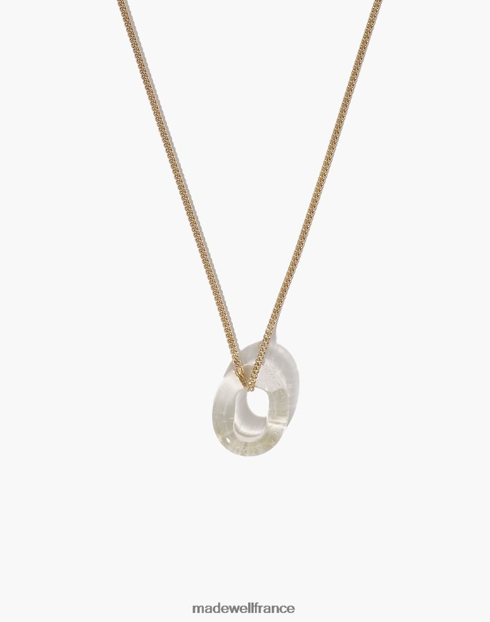 bijoux fr Madewell femmes collier accroché dans la boucle or DX88281821
