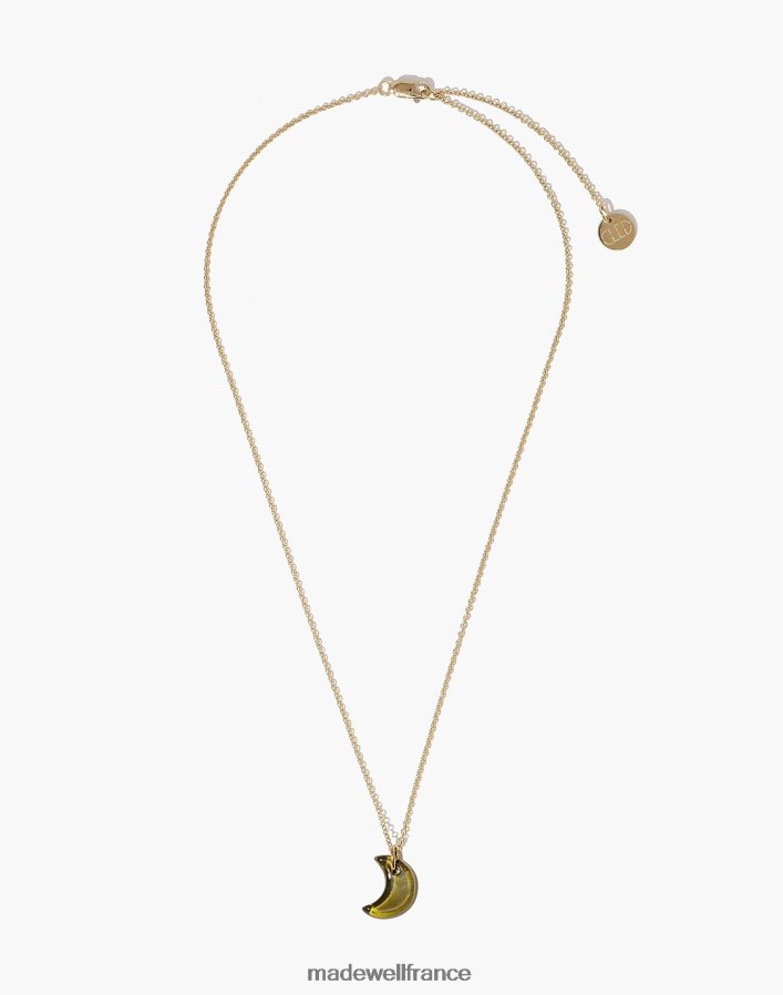 bijoux fr Madewell femmes collier à breloques lune cléd brun clair DX88281815