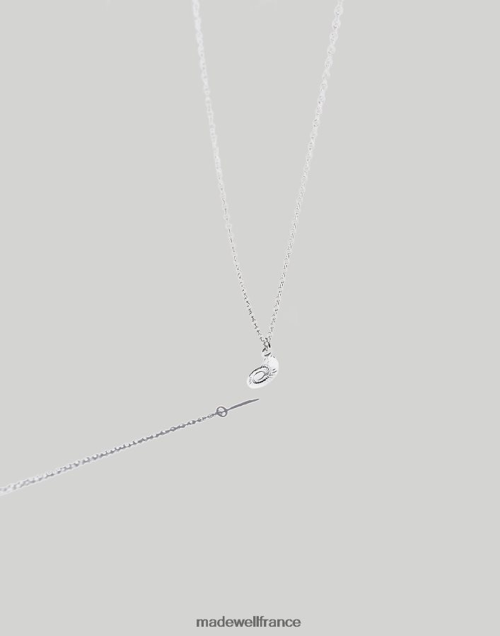 bijoux fr Madewell femmes collier caracol de muns argent DX88281938