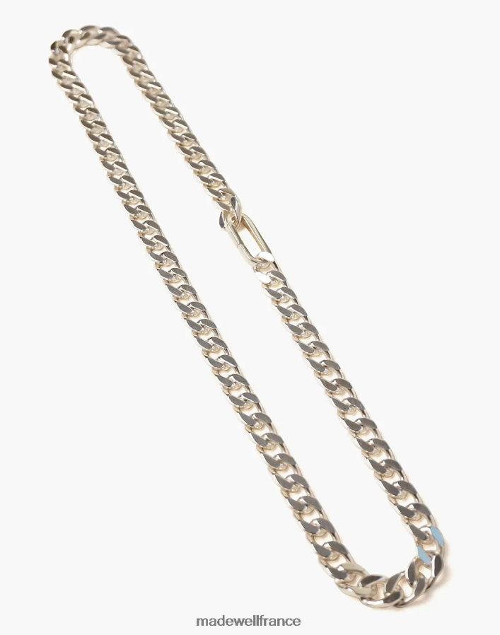 bijoux fr Madewell femmes collier à chaîne gourmette studio charlotte cauwe argent DX88281396