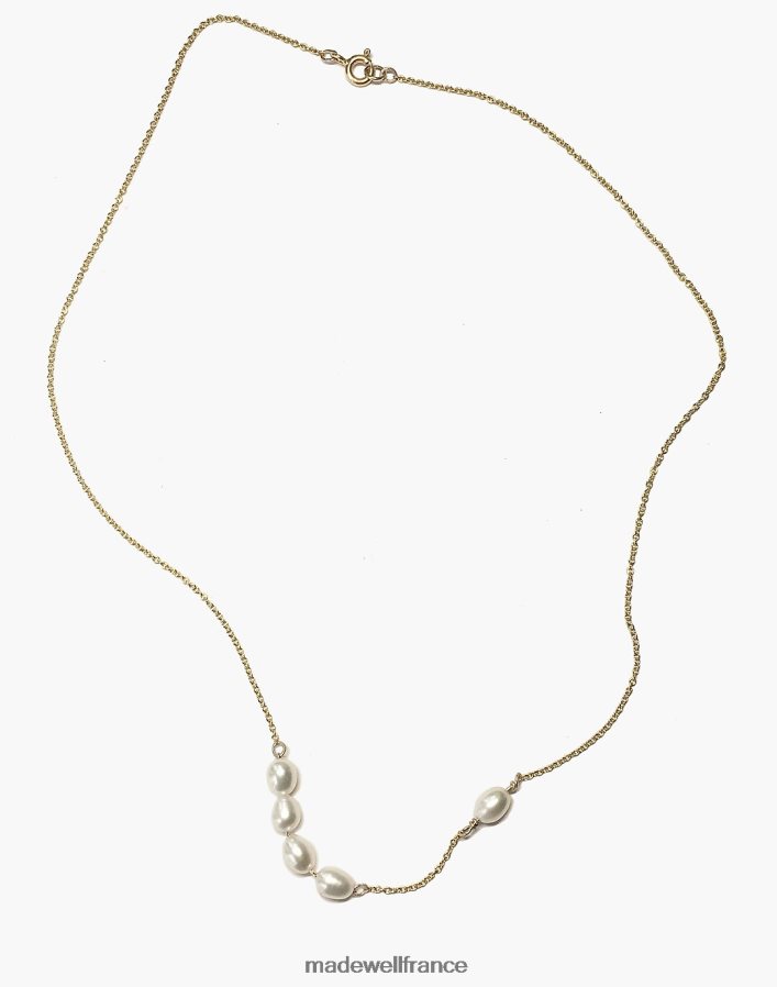 bijoux fr Madewell femmes collier de perles suai mir or DX88282305