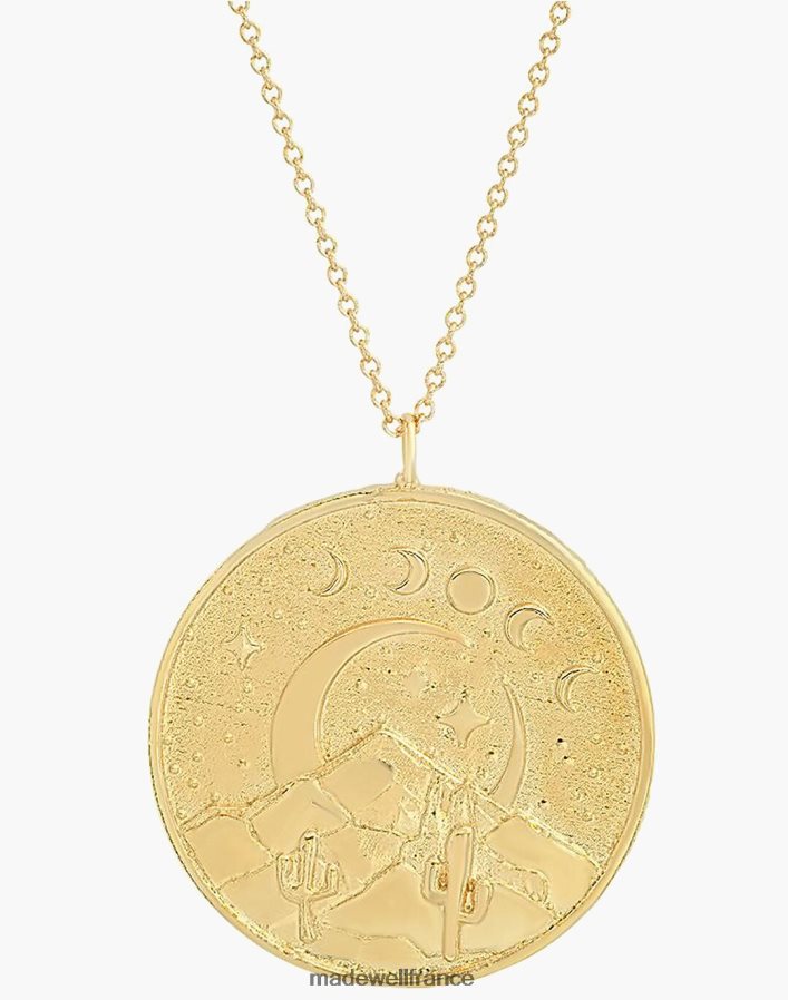bijoux fr Madewell femmes collier du désert studio grun or DX88281561