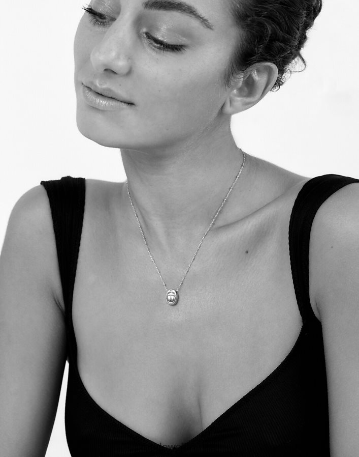 bijoux fr Madewell femmes collier la fanette jasmin ii argent DX88281777