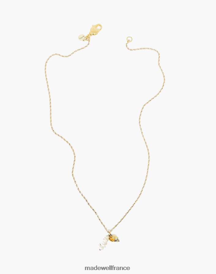 bijoux fr Madewell femmes collier miju crique or DX88281915