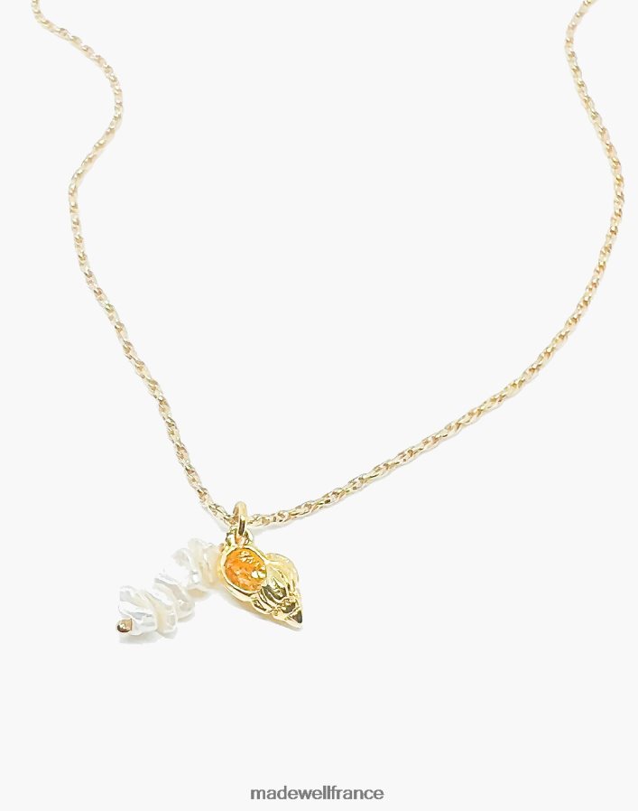 bijoux fr Madewell femmes collier miju crique or DX88281915