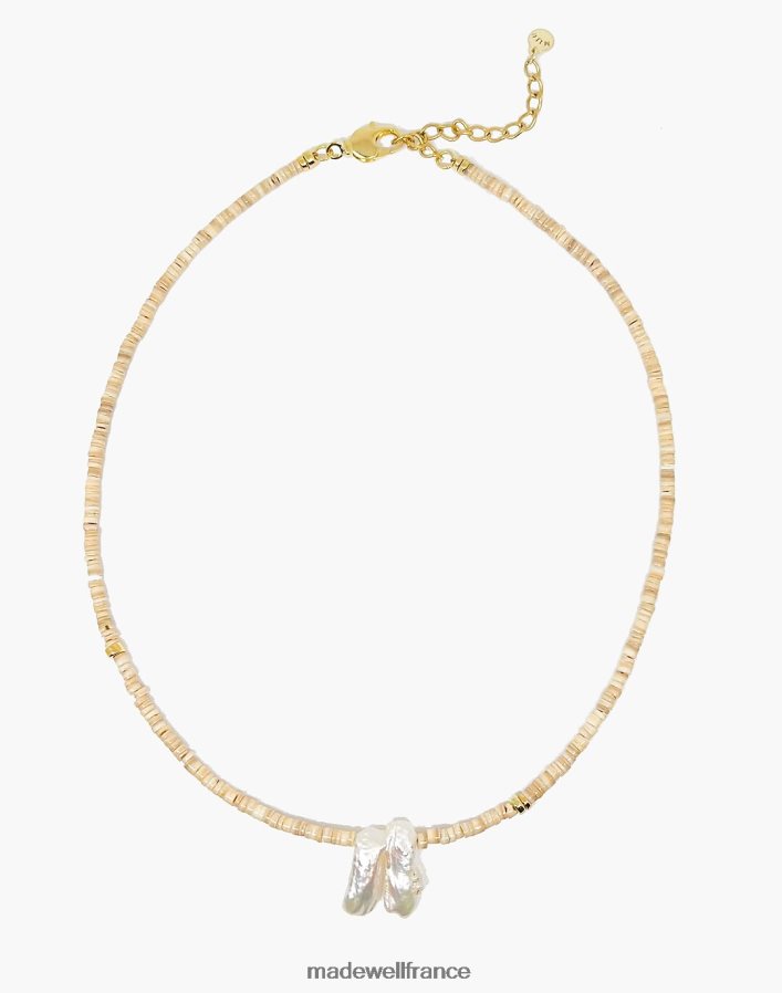 bijoux fr Madewell femmes collier miju rita bronzage foncé DX88281916