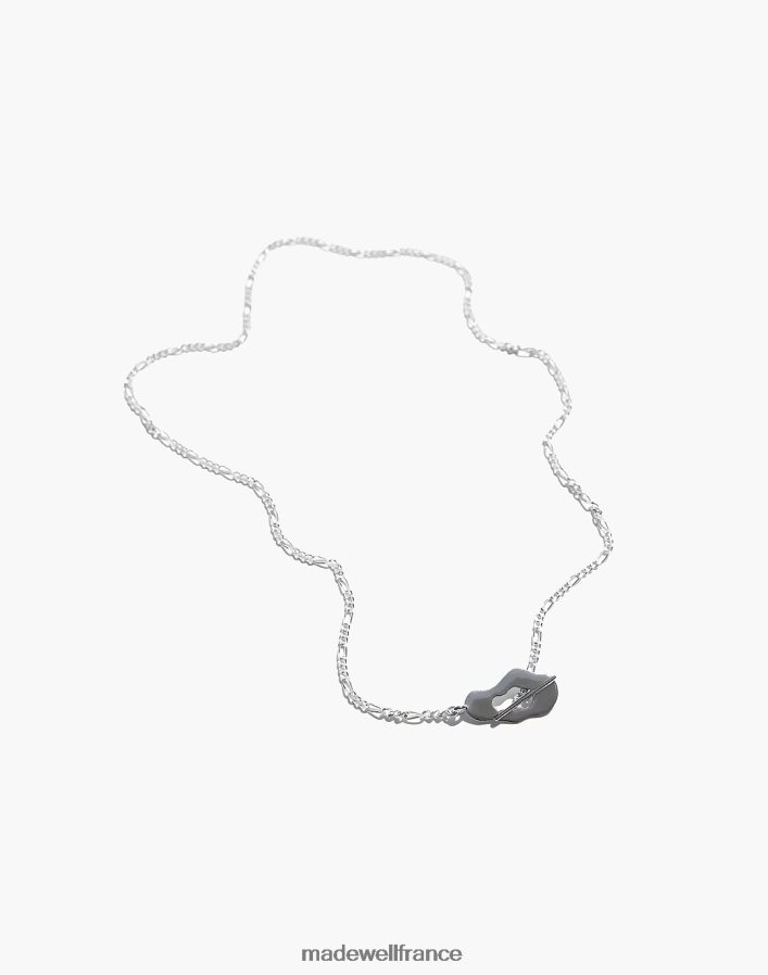 bijoux fr Madewell femmes collier muns agua argent DX88282004
