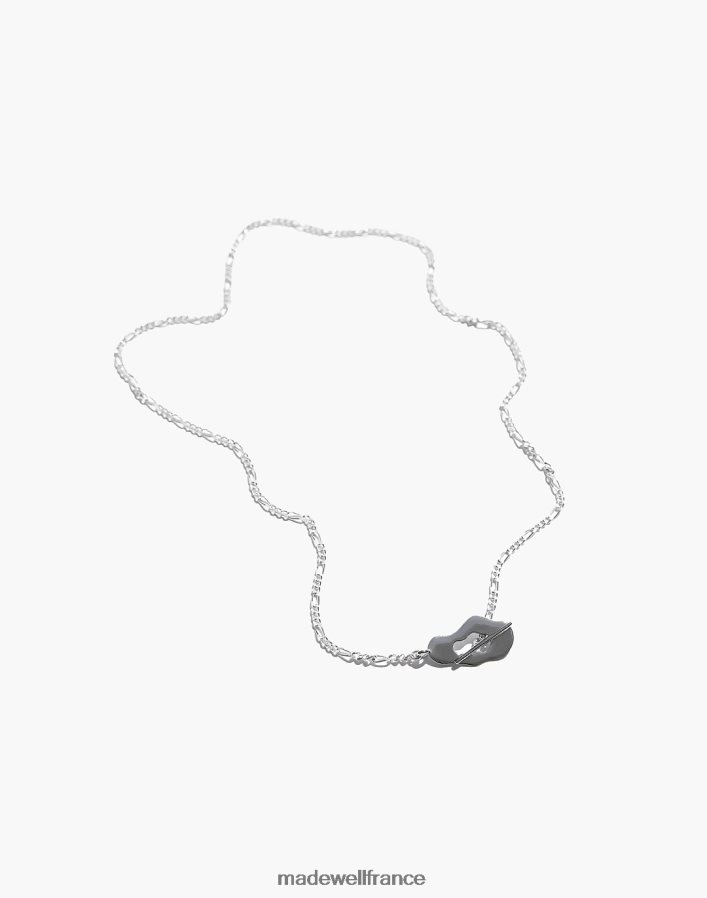 bijoux fr Madewell femmes collier muns agua argent DX88282004