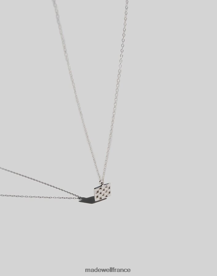 bijoux fr Madewell femmes collier muns tablero argent DX88281960