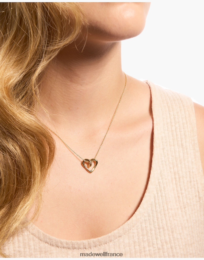 bijoux fr Madewell femmes collier odette leona or DX88282056