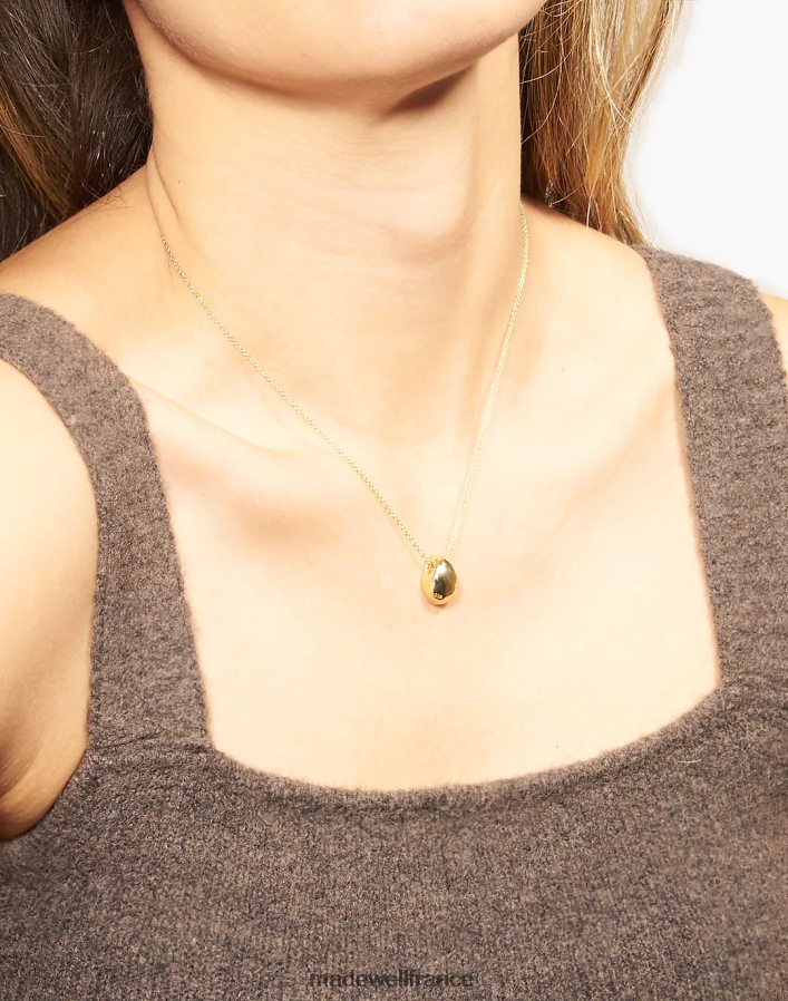 bijoux fr Madewell femmes collier odette martine laiton DX88282071