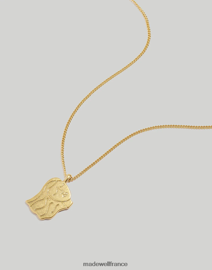 bijoux fr Madewell femmes collier pendentif esprit libre or vintage DX8828958