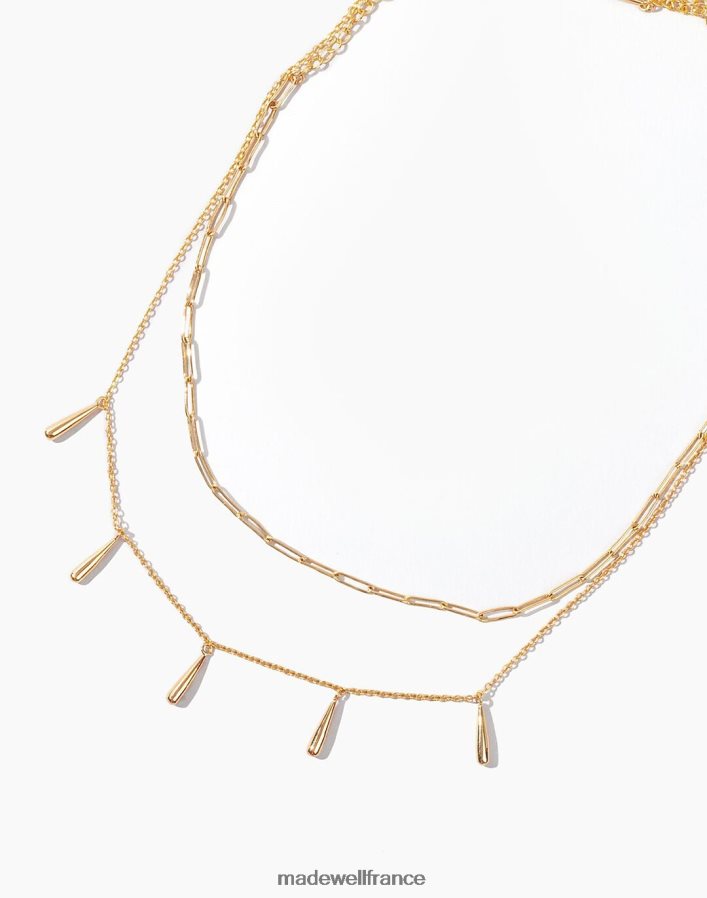 bijoux fr Madewell femmes collier superposé soko dash or DX88282257