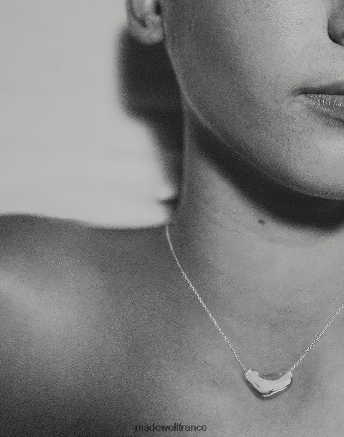 bijoux fr Madewell femmes pendentif coeur sculpté agmes or DX88281176