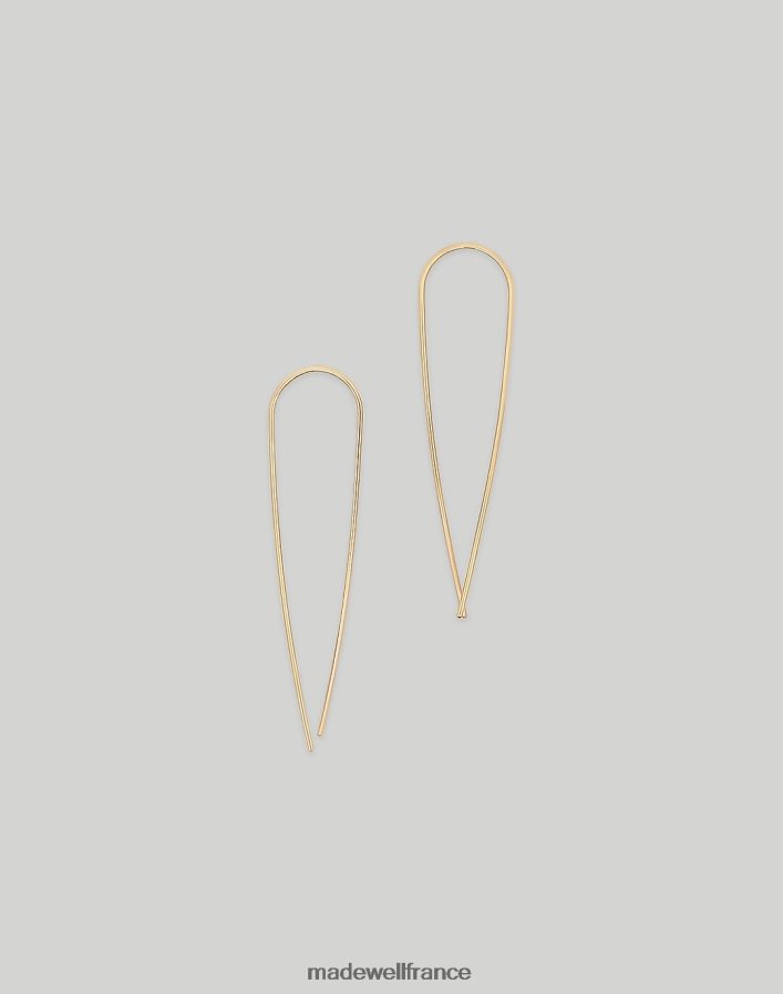 accessoires fr Madewell femmes Sheena Marshall bijoux boucles d'oreilles telluride or DX88281444