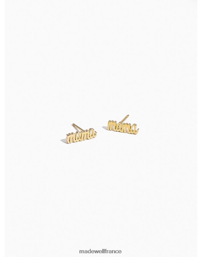 accessoires fr Madewell femmes katie dean bijoux maman goujons or DX88281483