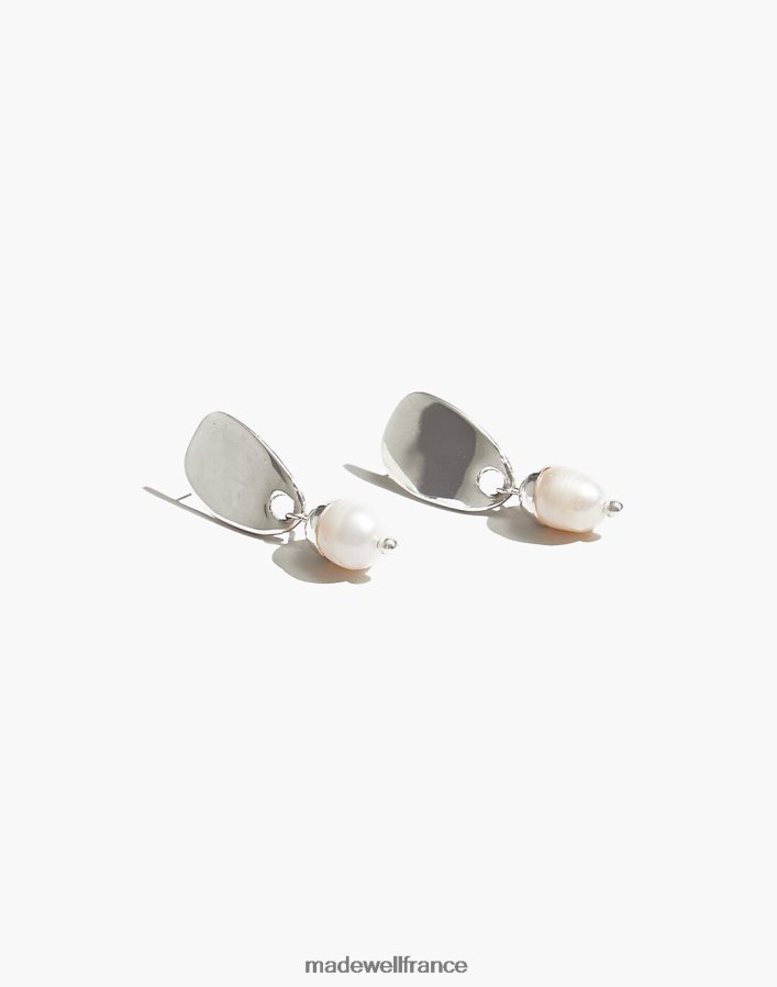 accessoires fr Madewell femmes maslo bijoux cecilia boucles d'oreilles en perles sterling argent DX88281901