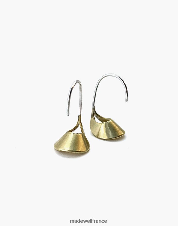 bijoux fr Madewell femmes boucles d'oreilles berceau mahnal laiton DX88281871