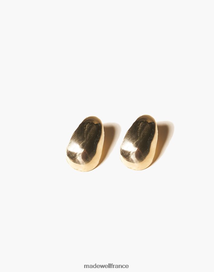 bijoux fr Madewell femmes boucles d'oreilles bouclier odette laiton DX88282074