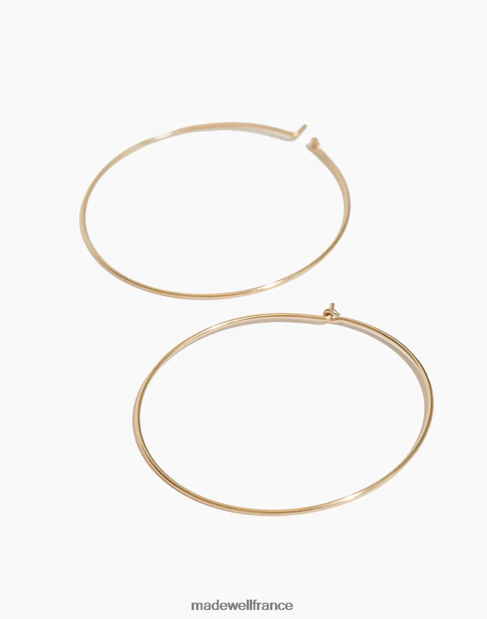 bijoux fr Madewell femmes boucles d'oreilles créoles bychari or DX88281343