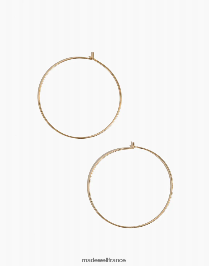 bijoux fr Madewell femmes boucles d'oreilles créoles bychari or DX88281348