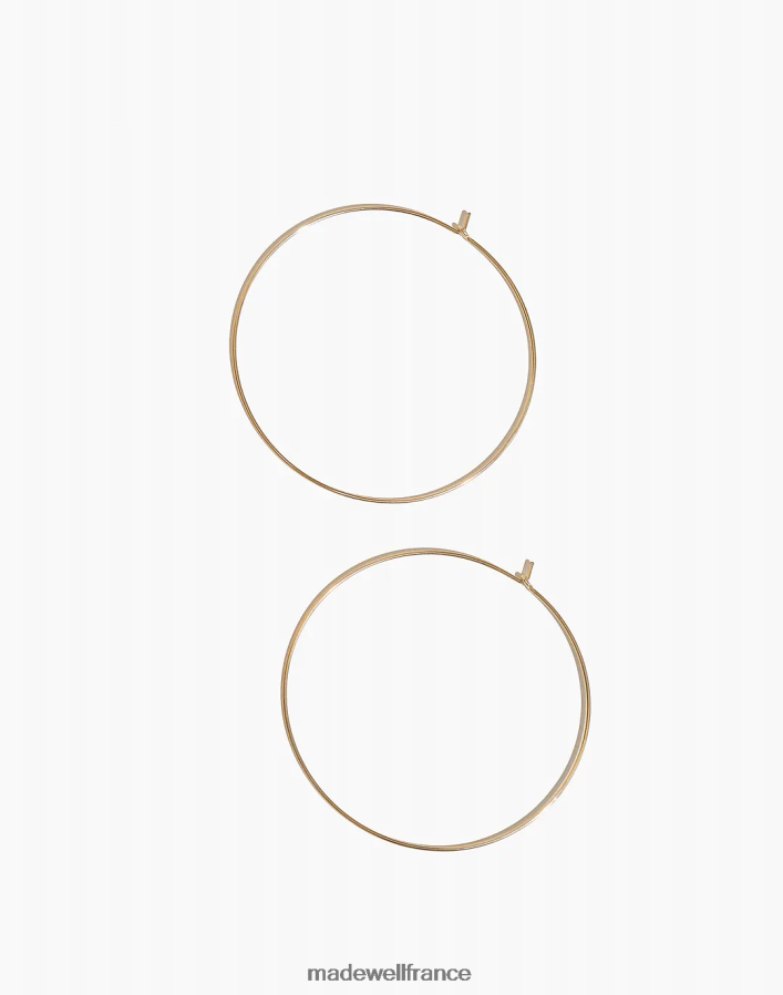 bijoux fr Madewell femmes boucles d'oreilles créoles bychari or DX88281348