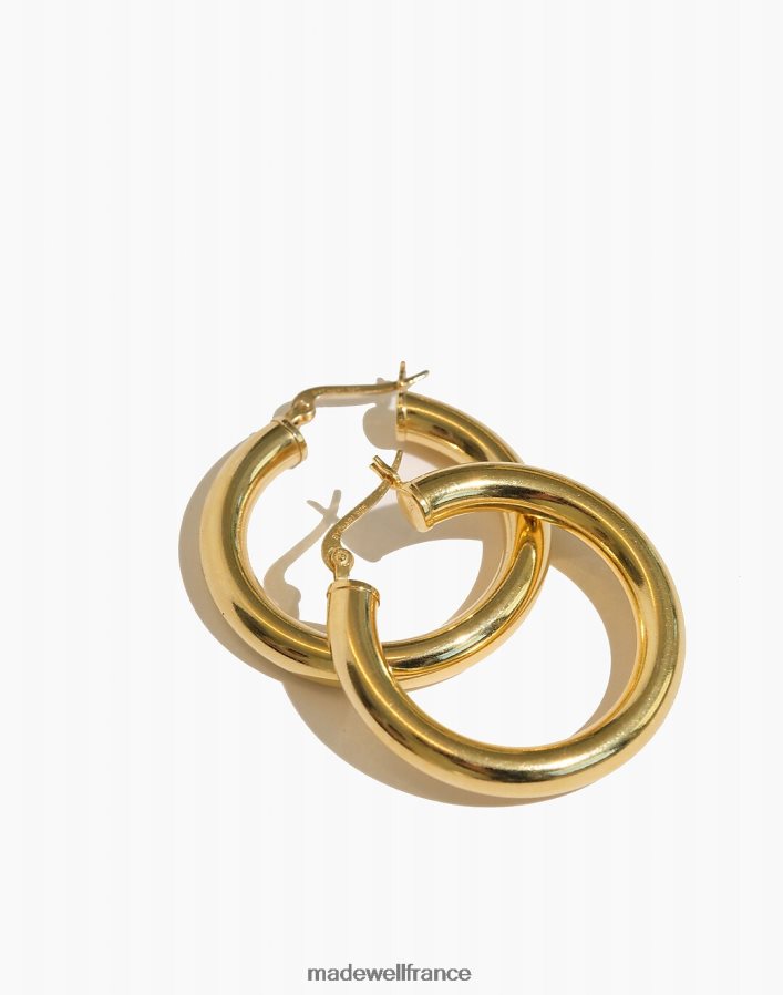 bijoux fr Madewell femmes boucles d'oreilles créoles bychari sade or DX88281350