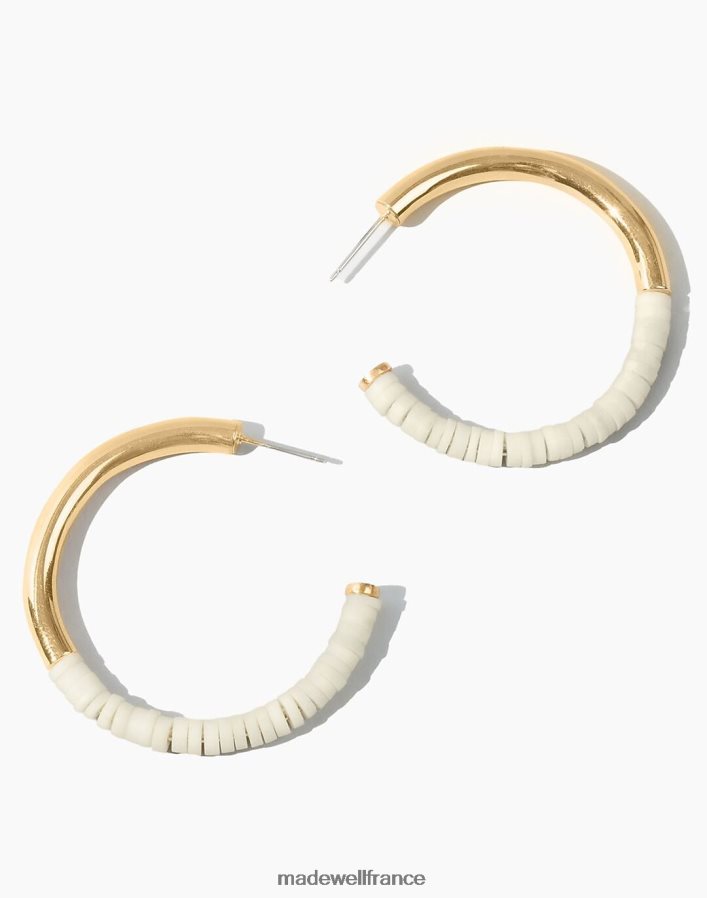bijoux fr Madewell femmes boucles d'oreilles créoles soko karamu blanc DX88282259