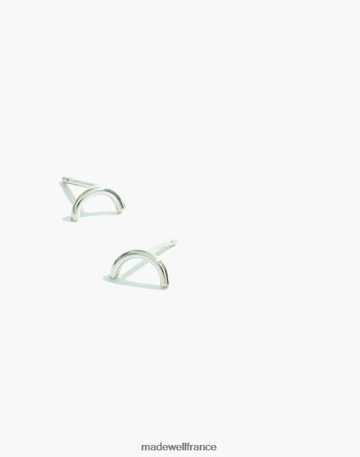 bijoux fr Madewell femmes boucles d'oreilles demi-dôme en argent sterling année 901 argent DX88282452
