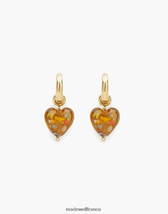 bijoux fr Madewell femmes boucles d'oreilles lumineuses petits moments or DX88282089