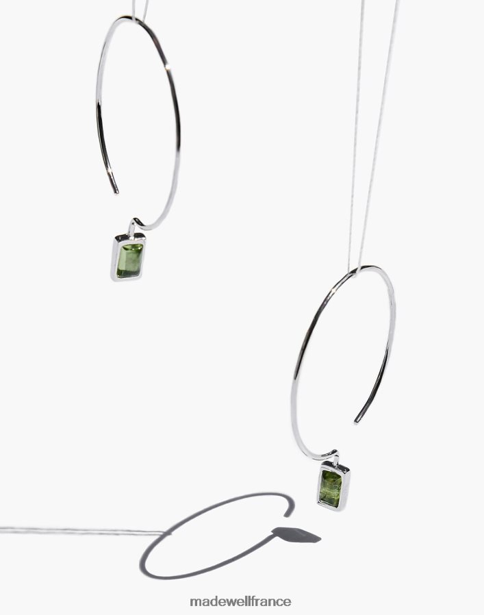 bijoux fr Madewell femmes boucles d'oreilles muns laguna argent DX88282007