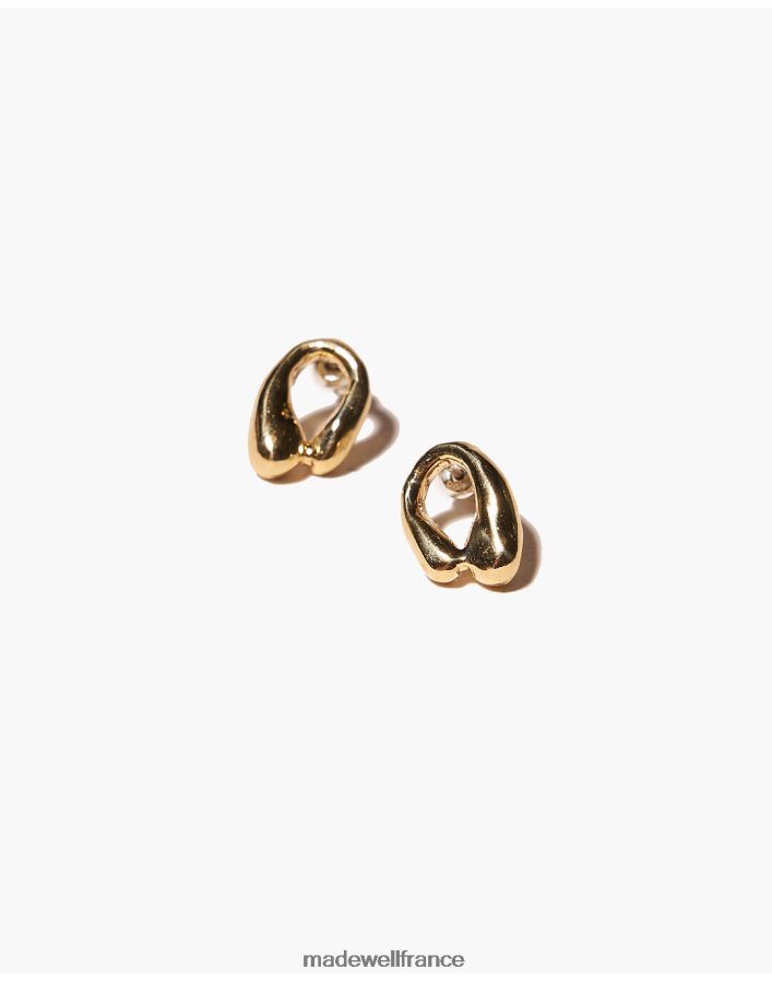 bijoux fr Madewell femmes boucles d'oreilles odette lua laiton DX88282069
