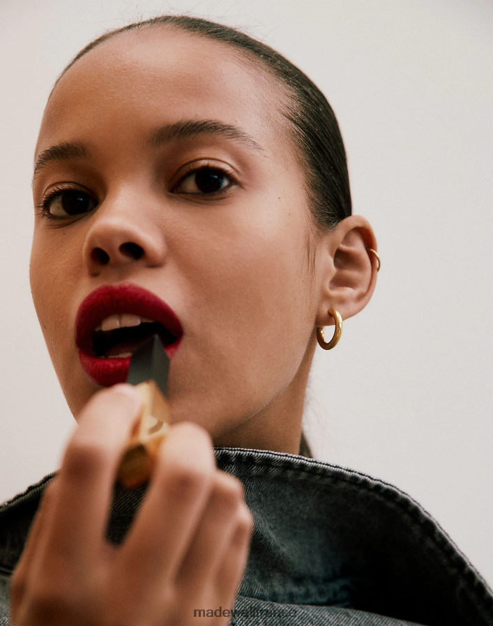 bijoux fr Madewell femmes grosses boucles d'oreilles créoles argent poli DX8828890