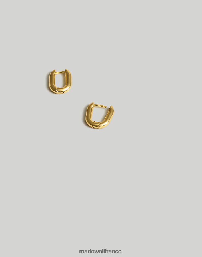 bijoux fr Madewell femmes mini-créoles mousqueton or vintage DX8828846