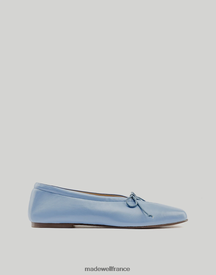chaussure fr Madewell femmes ballerine en jean maguire prato bleu DX88281837