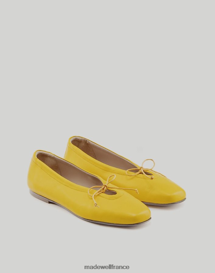 chaussure fr Madewell femmes ballerine tournesol maguire prato chamois pâle DX88281840