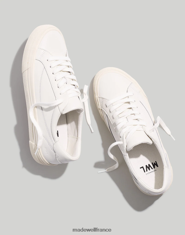 chaussure fr Madewell femmes baskets basses trottoir parchemin pâle DX88282772