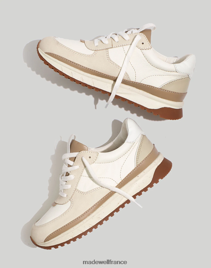 chaussure fr Madewell femmes baskets à enfiler crème antique multi DX88281139
