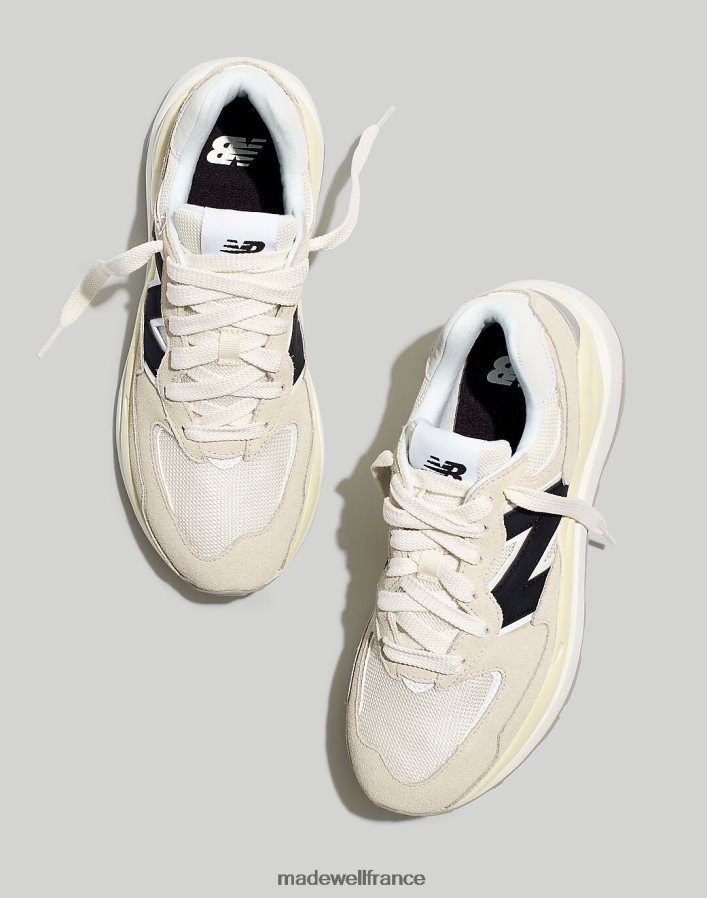 chaussure fr Madewell femmes baskets new balance unisexes en daim 57/40 sel marin/rose vintage DX88282023