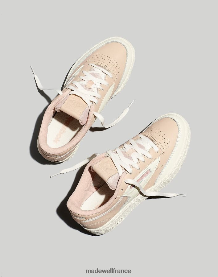 chaussure fr Madewell femmes reebok club c 85 baskets écru doux/craie DX88281137