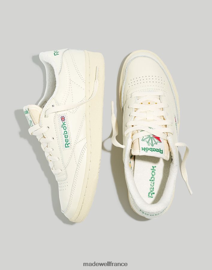 chaussure fr Madewell femmes reebok club c 85 baskets vintage craie/albâtre/vert glen DX88282774