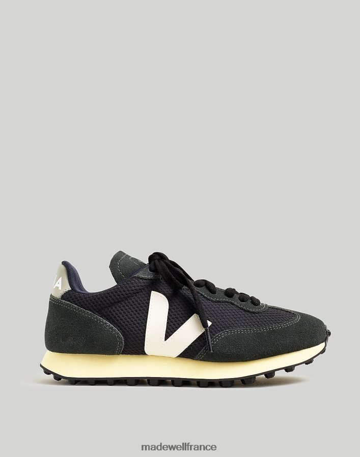 chaussure fr Madewell femmes veja baskets rio blanco noir blanc oxford gris DX88282391